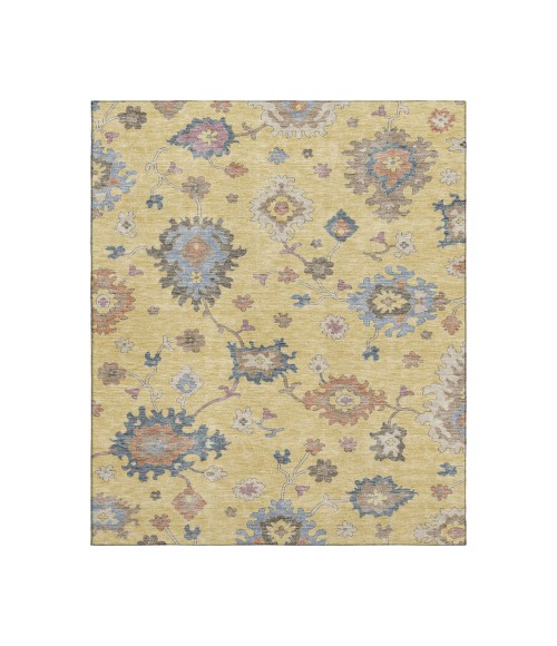 Dalyn Hatay Rug Dalyn Luxury Washable Hatay HY4 Gold 9' x 12' Rug