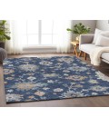 Dalyn Luxury Washable Hatay HY4 Navy 5' x 7'6" Rug
