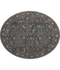 Dalyn Luxury Washable Hatay HY5 Black 8' x 8' Round Rug