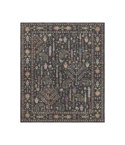 Dalyn Luxury Washable Hatay HY5 Black 5' x 7'6" Rug