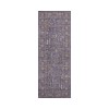 Dalyn Luxury Washable Hatay HY5 Eggplant 2'3" x 7'6" Runner Rug