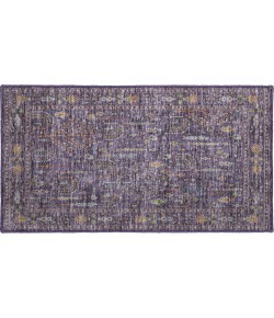 Dalyn Luxury Washable Hatay HY5 Eggplant 1'8" x 2'6" Rug