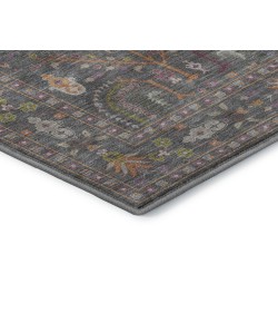 Dalyn Luxury Washable Hatay HY5 Gray 8' x 10' Rug