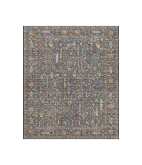 Dalyn Luxury Washable Hatay HY5 Gray 8' x 10' Rug