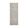 Dalyn Luxury Washable Hatay HY5 Ivory 2'3" x 7'6" Runner Rug