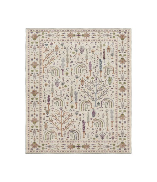Dalyn Luxury Washable Hatay HY5 Ivory 3' x 5' Rug