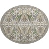 Dalyn Luxury Washable Hatay HY6 Ivory 8' x 8' Round Rug