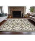 Dalyn Luxury Washable Hatay HY6 Ivory 8' x 10' Rug