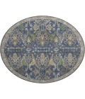 Dalyn Luxury Washable Hatay HY6 Navy 8' x 8' Round Rug