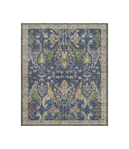 Dalyn Luxury Washable Hatay HY6 Navy 2'6" x 3'10" Rug