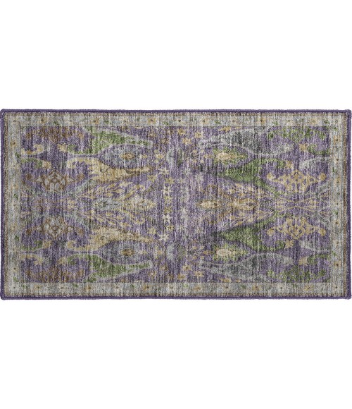 Dalyn Luxury Washable Hatay HY6 Purple 1'8" x 2'6" Rug