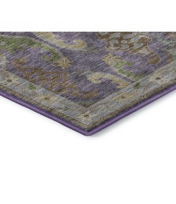 Dalyn Luxury Washable Hatay HY6 Purple 2'3" x 7'6" Runner Rug