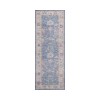 Dalyn Luxury Washable Hatay HY7 Blue 2'3" x 7'6" Runner Rug