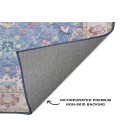 Dalyn Hatay Rug Dalyn Luxury Washable Hatay HY7 Blue 9' x 12' Rug