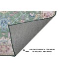 Dalyn Luxury Washable Hatay HY7 Lime 2'3" x 7'6" Runner Rug