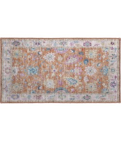 Dalyn Luxury Washable Hatay HY7 Orange 1'8" x 2'6" Rug