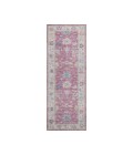 Dalyn Luxury Washable Hatay HY7 Pink 2'3" x 7'6" Runner Rug