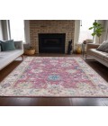 Dalyn Hatay Rug Dalyn Luxury Washable Hatay HY7 Pink 10' x 14' Rug