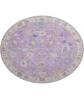 Dalyn Luxury Washable Hatay HY7 Purple 8' x 8' Round Rug
