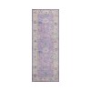 Dalyn Luxury Washable Hatay HY7 Purple 2'3" x 7'6" Runner Rug