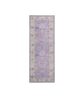 Dalyn Luxury Washable Hatay HY7 Purple 2'3" x 7'6" Runner Rug