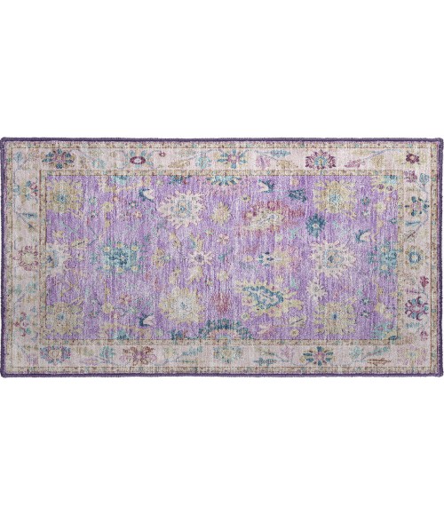 Dalyn Luxury Washable Hatay HY7 Purple 1'8" x 2'6" Rug