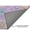 Dalyn Hatay Rug Dalyn Luxury Washable Hatay HY7 Purple 10' x 14' Rug