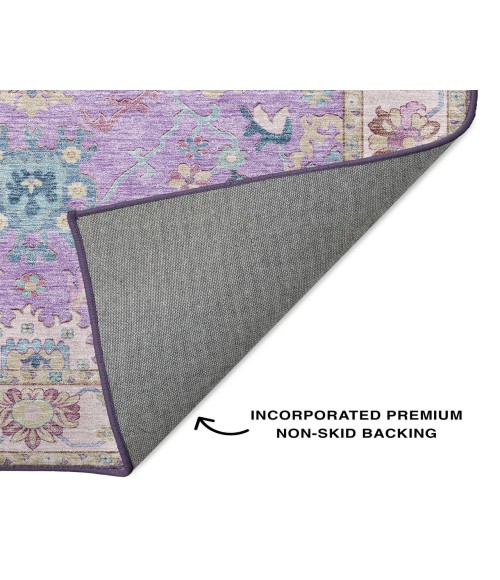 Dalyn Hatay Rug Dalyn Luxury Washable Hatay HY7 Purple 10' x 14' Rug