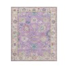 Dalyn Luxury Washable Hatay HY7 Purple 2'6" x 3'10" Rug