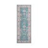 Dalyn Luxury Washable Hatay HY7 Teal 2'3" x 7'6" Runner Rug