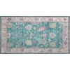 Dalyn Luxury Washable Hatay HY7 Teal 1'8" x 2'6" Rug