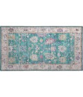 Dalyn Luxury Washable Hatay HY7 Teal 1'8" x 2'6" Rug