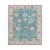 Dalyn Luxury Washable Hatay HY7 Teal 2'6" x 3'10" Rug