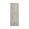 Dalyn Luxury Washable Hatay HY7 Yellow 2'3" x 7'6" Runner Rug