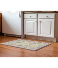 Dalyn Luxury Washable Hatay HY7 Yellow 1'8" x 2'6" Rug