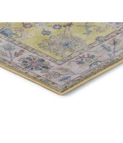Dalyn Luxury Washable Hatay HY7 Yellow 2'3" x 7'6" Runner Rug