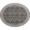 Dalyn Luxury Washable Hatay HY8 Black 8' x 8' Round Rug