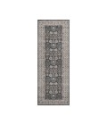 Dalyn Luxury Washable Hatay HY8 Black 2'3" x 7'6" Runner Rug