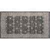 Dalyn Luxury Washable Hatay HY8 Black 1'8" x 2'6" Rug
