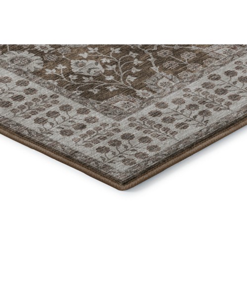 Dalyn Luxury Washable Hatay HY8 Chocolate 8' x 10' Rug