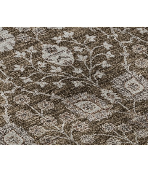 Dalyn Luxury Washable Hatay HY8 Chocolate 8' x 10' Rug