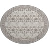 Dalyn Luxury Washable Hatay HY8 Ivory 8' x 8' Round Rug