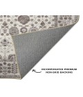 Dalyn Luxury Washable Hatay HY8 Ivory 2'6" x 3'10" Rug