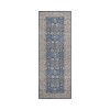 Dalyn Luxury Washable Hatay HY8 Navy 2'3" x 7'6" Runner Rug