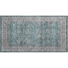 Dalyn Luxury Washable Hatay HY8 Teal 1'8" x 2'6" Rug