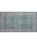Dalyn Luxury Washable Hatay HY8 Teal 1'8" x 2'6" Rug