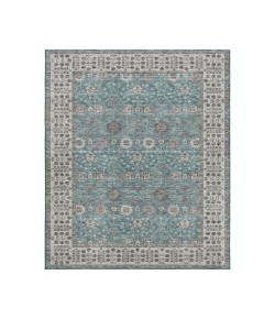 Dalyn Luxury Washable Hatay HY8 Teal 3' x 5' Rug