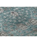 Dalyn Luxury Washable Hatay HY8 Teal 1'8" x 2'6" Rug