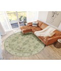 Dalyn Luxury Washable Hatay HY9 Aloe 8' x 8' Round Rug