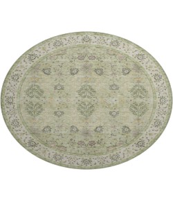 Dalyn Luxury Washable Hatay HY9 Aloe 8' x 8' Round Rug